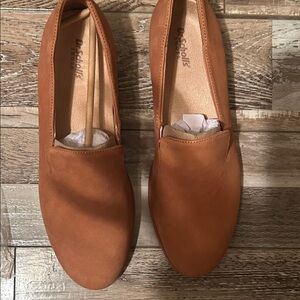 Dr. Scholl's Tan Slip-On Shoes